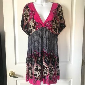 Xhilaration Floral Dress XXL